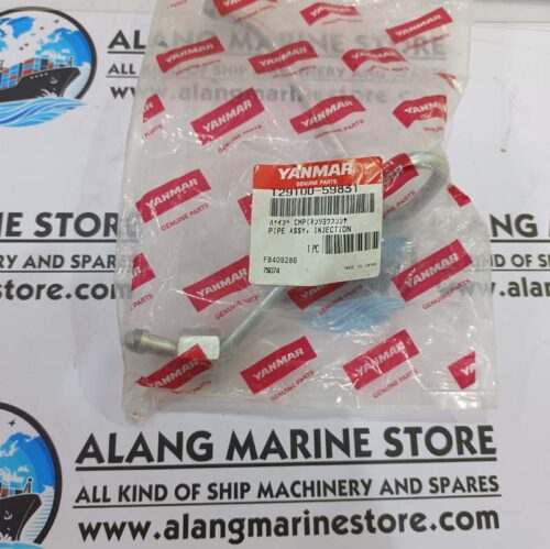 YANMAR 4JHE 129100-59831 PIPE ASSY INJECTION