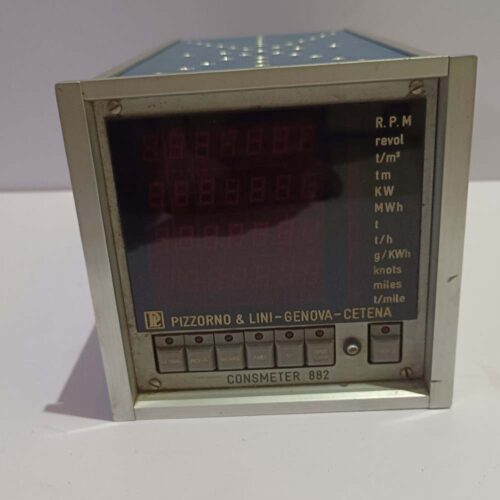 PIZZORNO & LINI CONSMETER 882 MEASUREMENT SYSTEM FOR FUEL CONSUMPTION