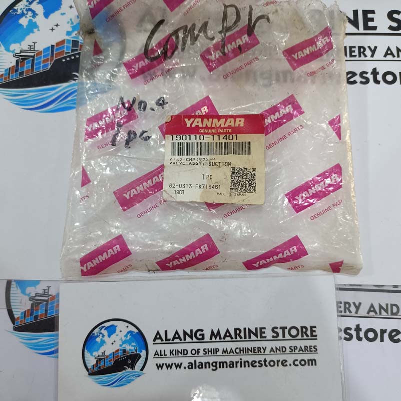 YANMAR COMPRESSOR SC25N 190110-11401 VALVE ASSY SUCTION