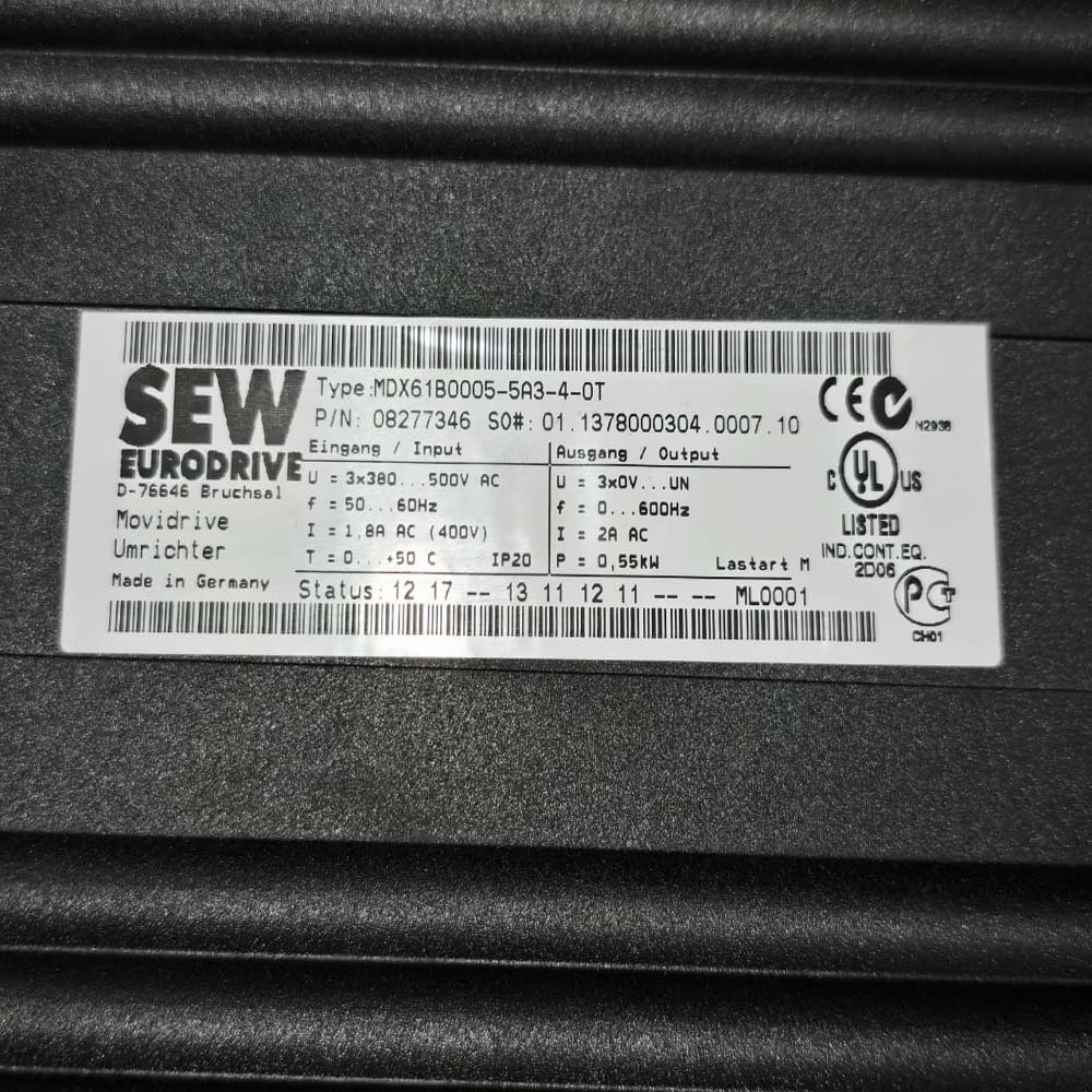 SEW EURODRIVE MDX61B0005-5A3-4-OT MOVIDRIVE