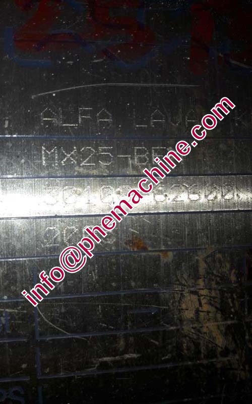 ALFA LAVAL MX-25-BFM PLATE HEAT EXCHANGER