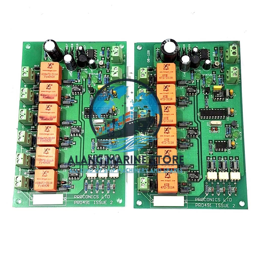 PROCONICS PR0491 ISSUE-2 PCB CARD