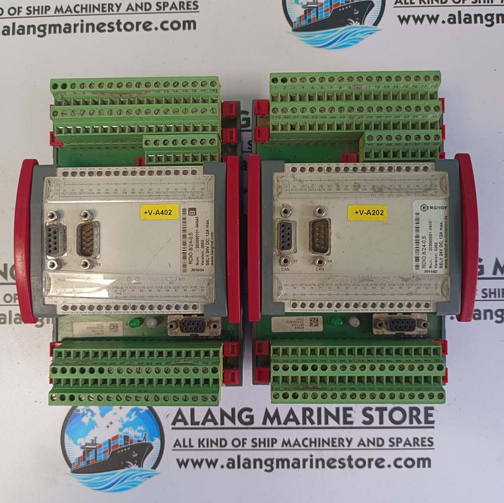 BERGHOF AUTOMATION RDIO 8-24-0.5 DIGITAL REMOTE IO MODULE