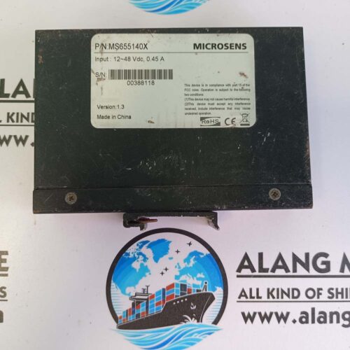 MICROSENS MS655140X 8X 10-100BASE-TX INDUSTRIAL FAST ETHERNET SWITCH VER-1.3