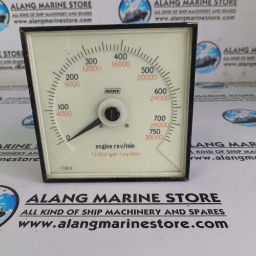 CAPE INSTRUMENT ENGINE REV-MIN 0-750 AND T-CHARGER REV-MIN 0-30000 RECORD METER